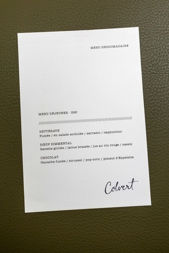Colvert Restaurant Paris