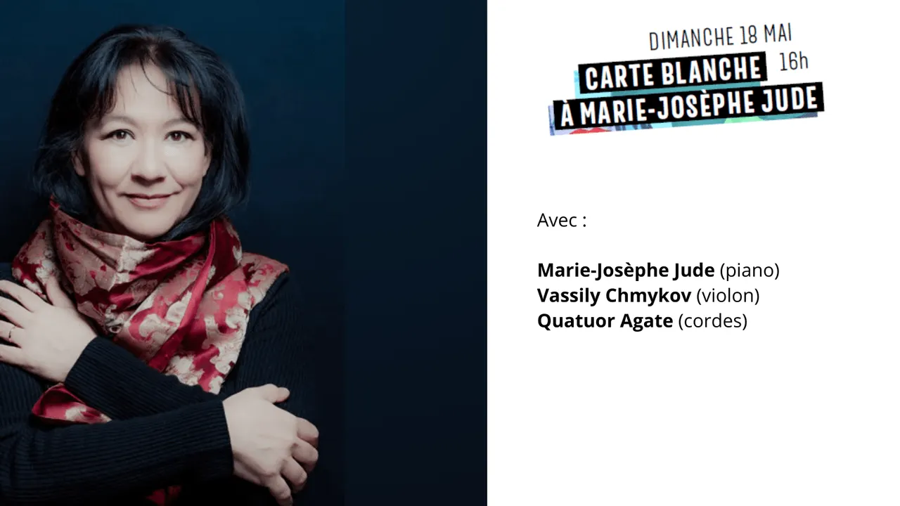 Carte Blanche à Marie-Josèphe Jude - Les Musicales de Bagatelle 2025