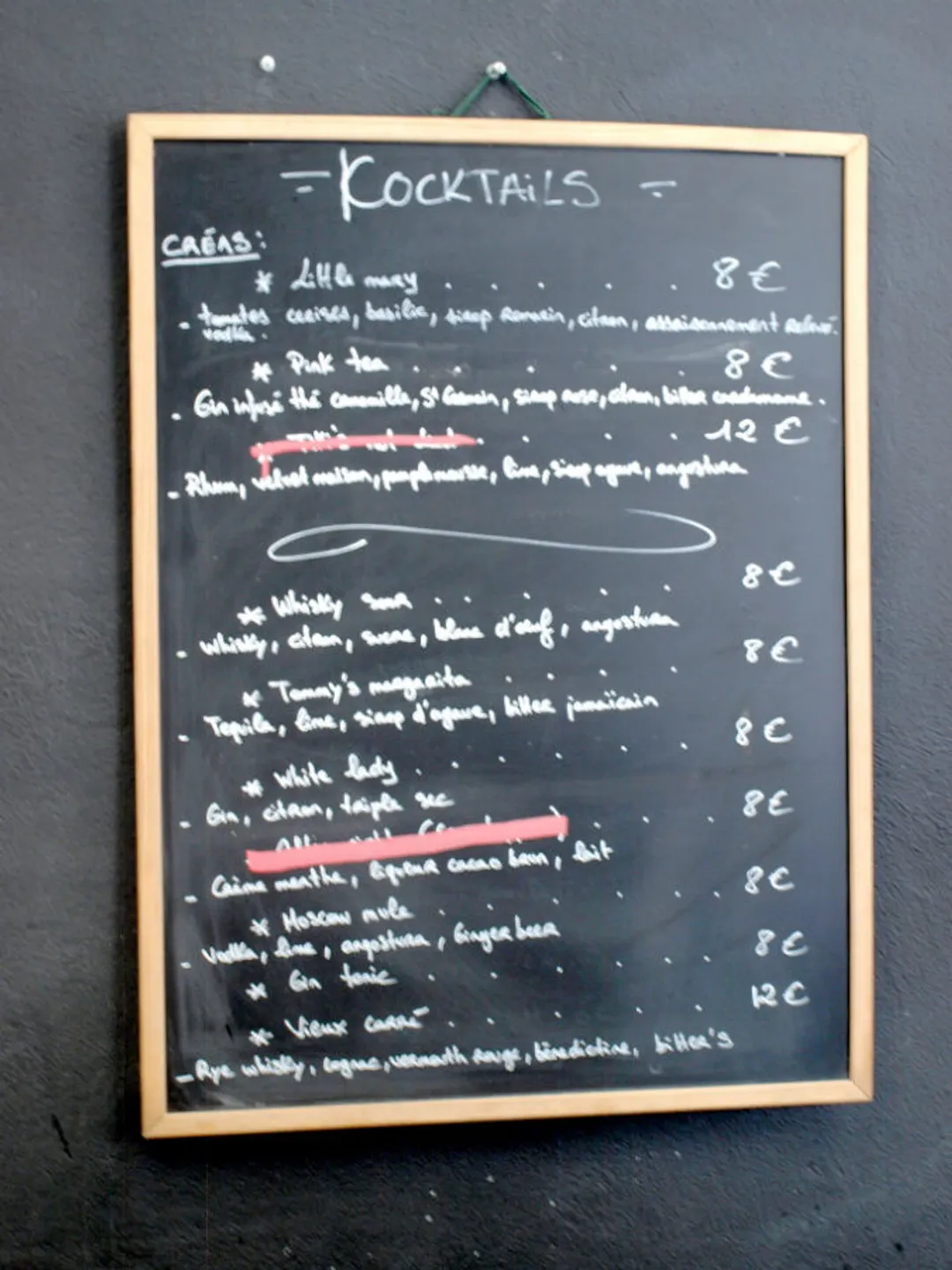 aveK Bar Paris