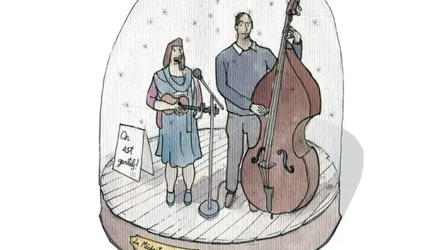 La méchante et le connard en concert