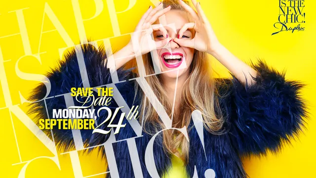 HAPPY IS THE NEW CHIC