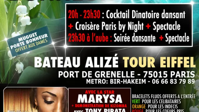 DINER CROISIERE+SOIREE+SPECTACLE
