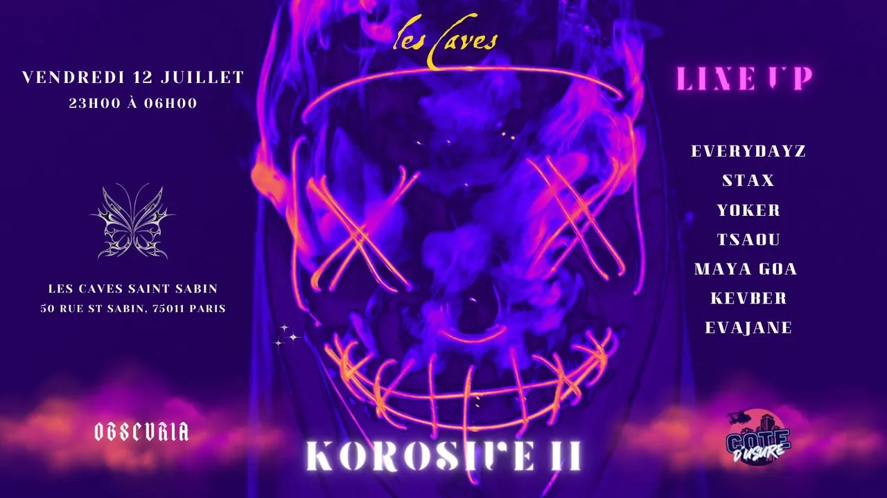 Obscuria x Côte d'Usure: KOROSIVE II