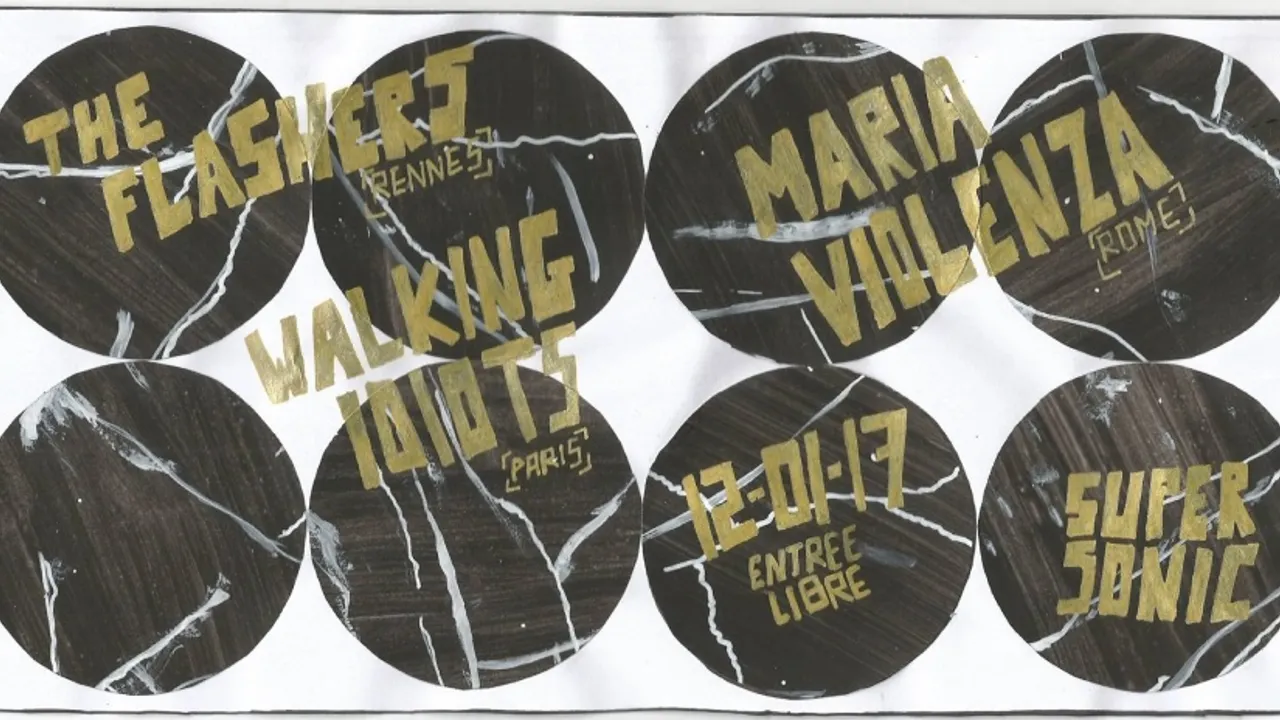 Les Nuits de Pleine Lune #18 // The Flashers / Walking Idiots / Maria Violenza