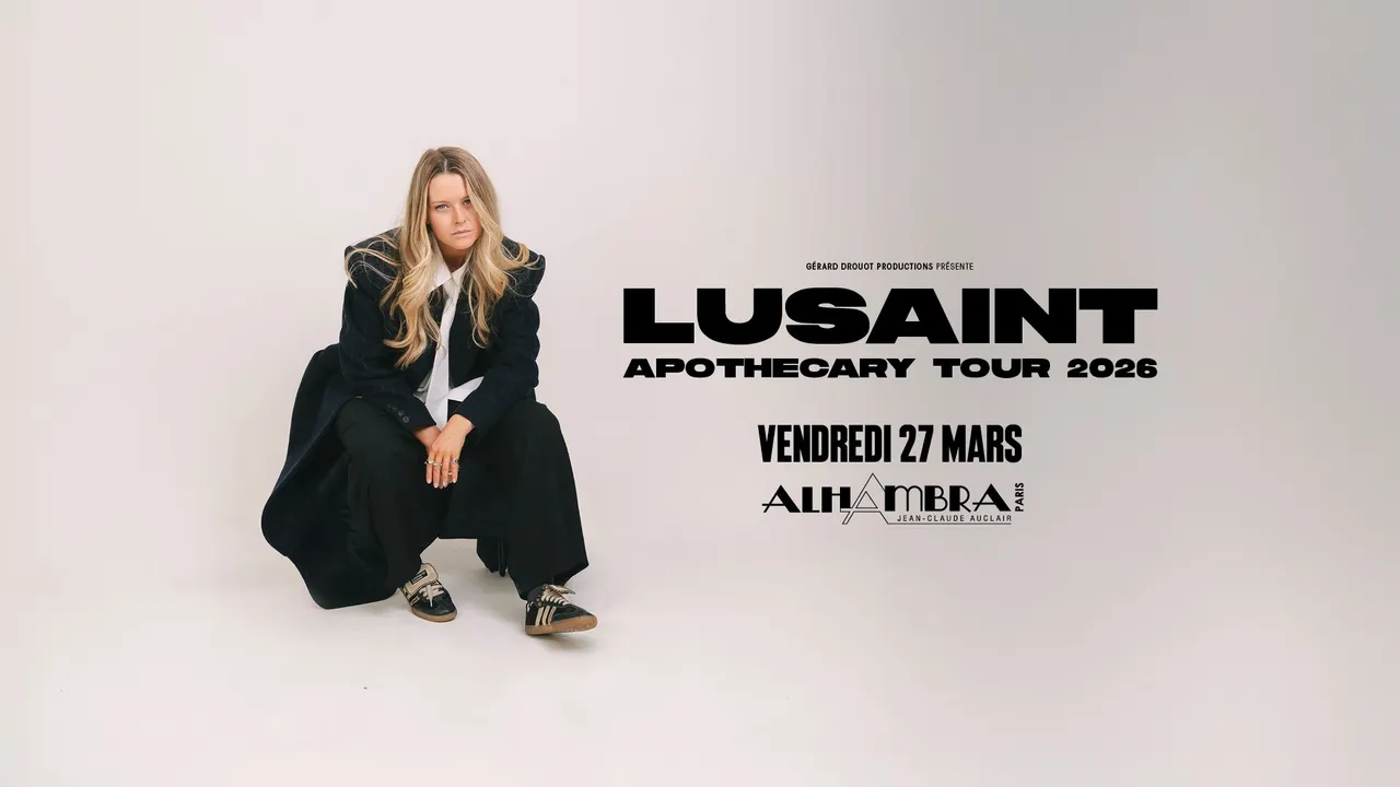 LUSAINT,  la révélation soul débarque à l'Alhambra !