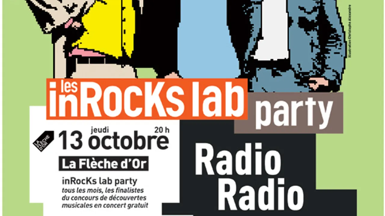 Inrocks Lab Party: Radio Radio + Rocky + Robi + Birkii
