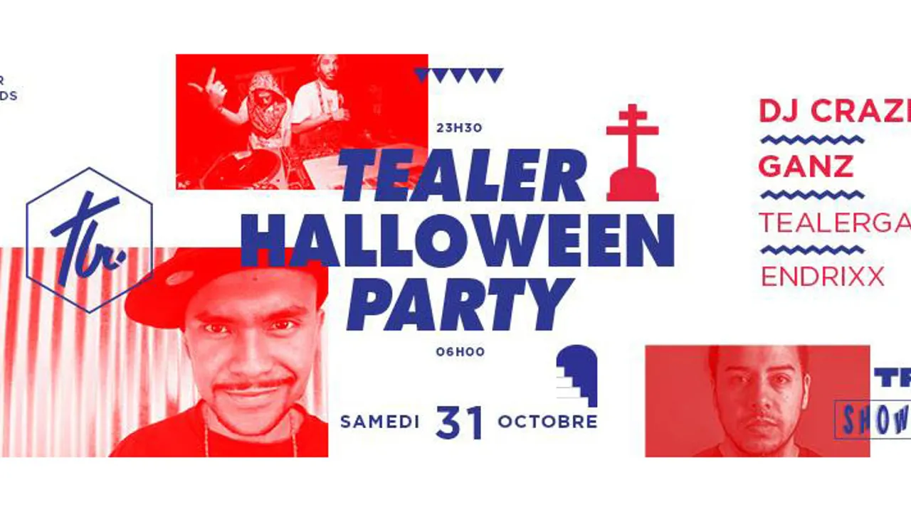 LER HALLOWEEN PARTY : DJ CRAZE - GANZ - TEALER GANG & GUESTS