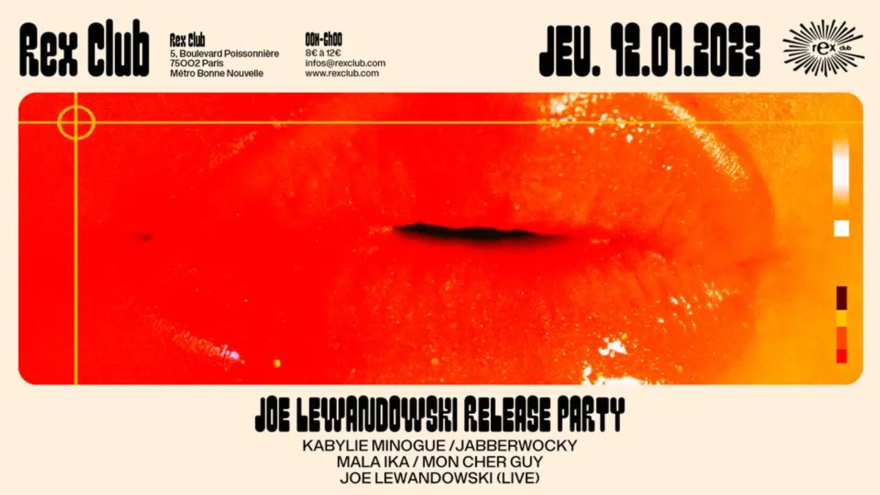 Joe Lewandowski Release Party w/ Kabylie Minogue, Jabberwocky, Mala Ika & Mon Cher Guy