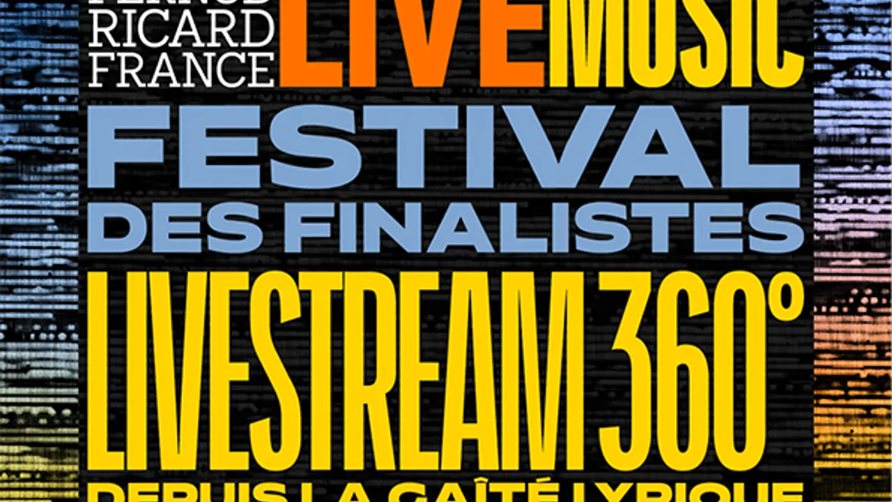 Cette année, la finale du Prix Société Pernod Ricard France Live Music sera 100% livestream !