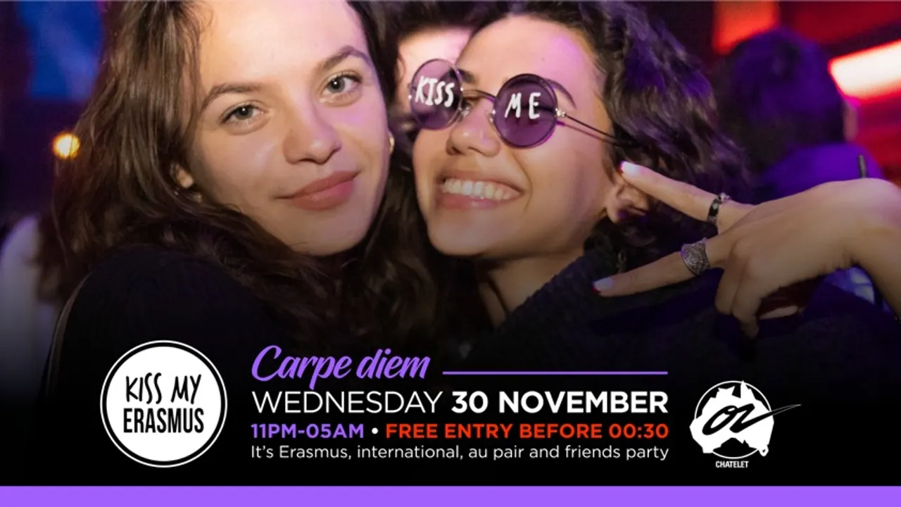 KISS MY ERASMUS @ CAFÉ OZ