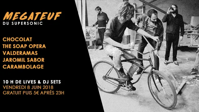 Megateuf w/ Chocolat • The Soap Opera • Jaromil Sabor & More