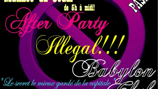 After Party Illegal