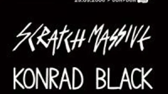 Back To Black : Scratch Massive / Konrad Black