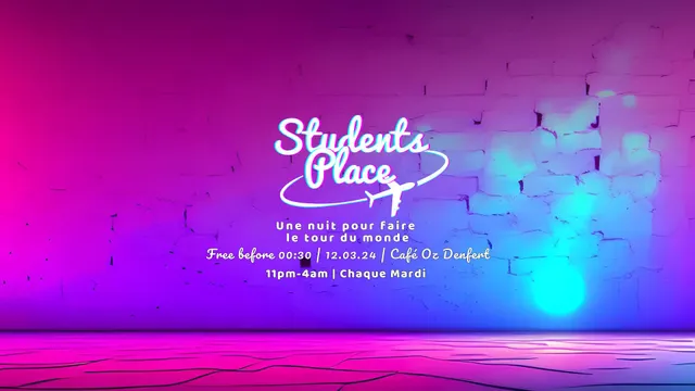STUDENTS PLACE PARTY 🔥!