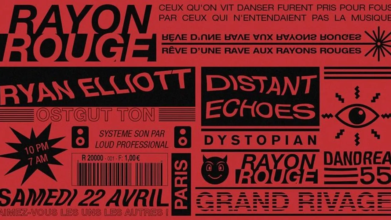 RAYON ROUGE #01 - RYAN ELLIOTT, DISTANT ECHOES
