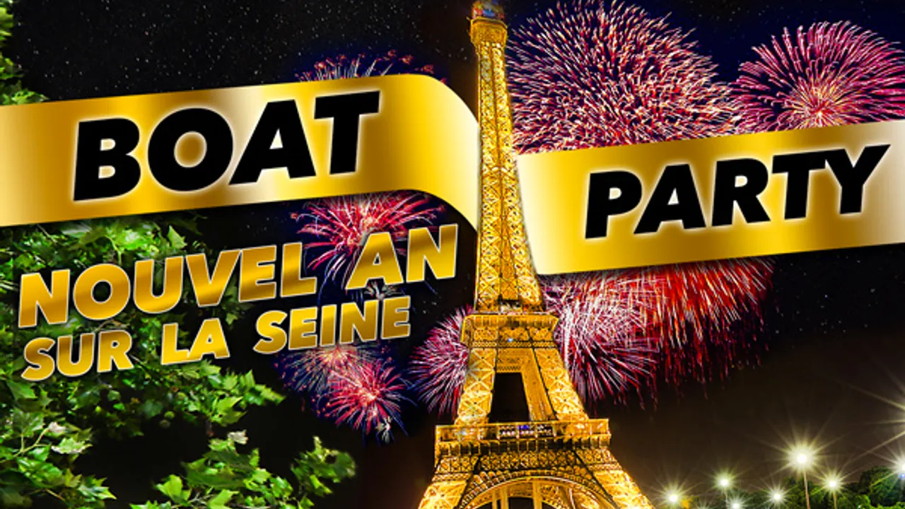 BOAT PARTY NOUVEL AN sur la Seine