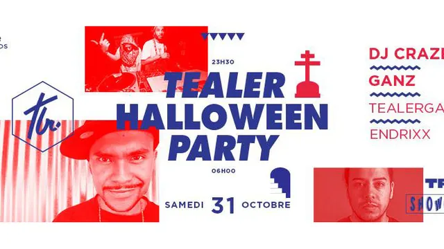 LER HALLOWEEN PARTY : DJ CRAZE - GANZ - TEALER GANG & GUESTS