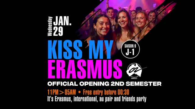 KISS MY ERASMUS @ Café OZ
