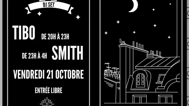 TIBO&SMITH  au bar Demory Paris
