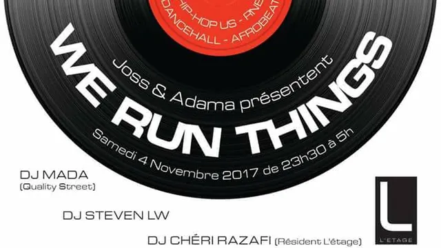 we run things