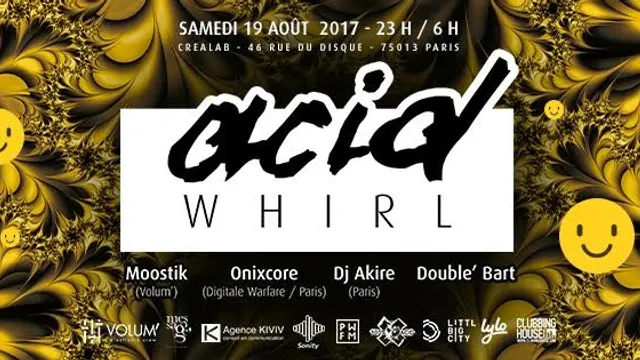 Acid Whirl @ Créalab