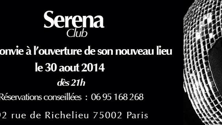 Ouverture Serena Club