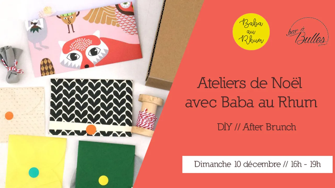 Ateliers de Noël avec Baba au Rhum