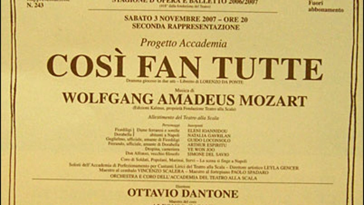 Cosi Fan Tutte
