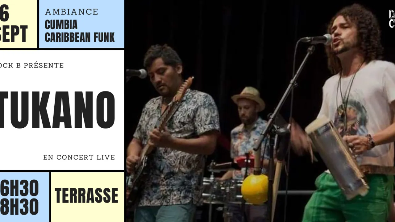 L’ETÉ À DOCK B // CONCERT LIVE EN TERRASSE : TUKANO (CUMBIA / CARIBBEAN FUNK)