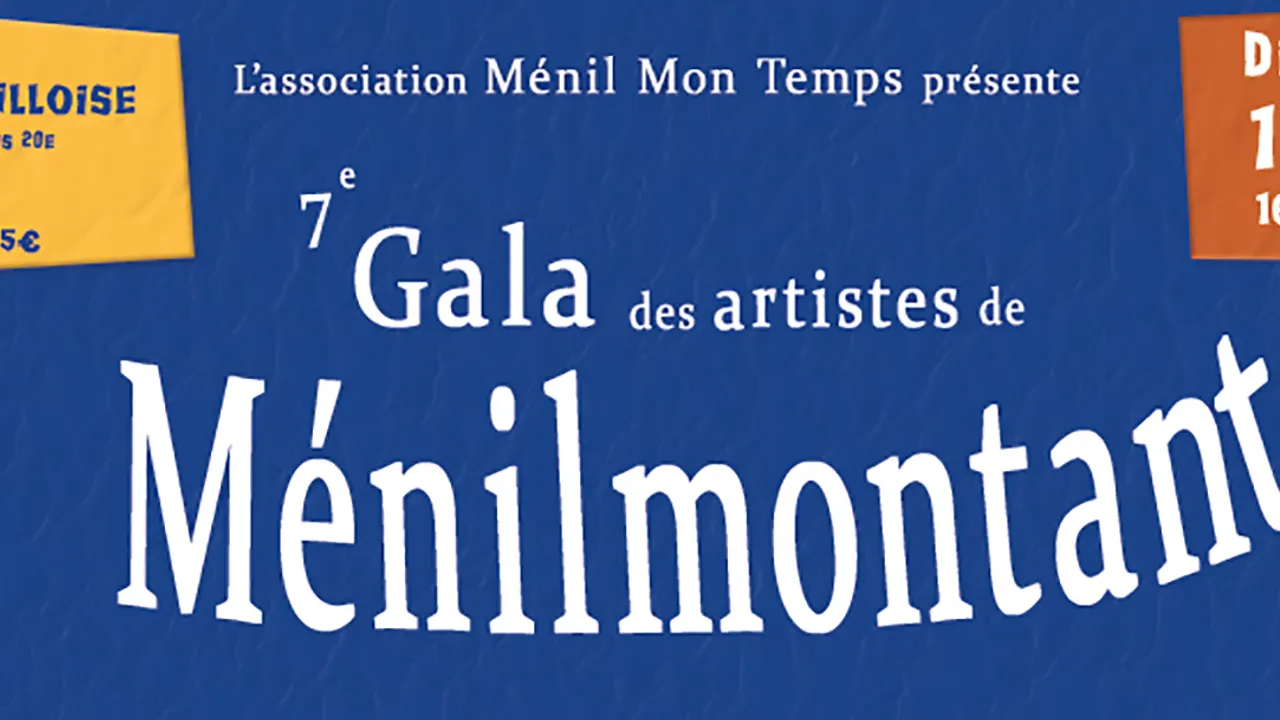 7e Gala des artistes de Ménilmontant