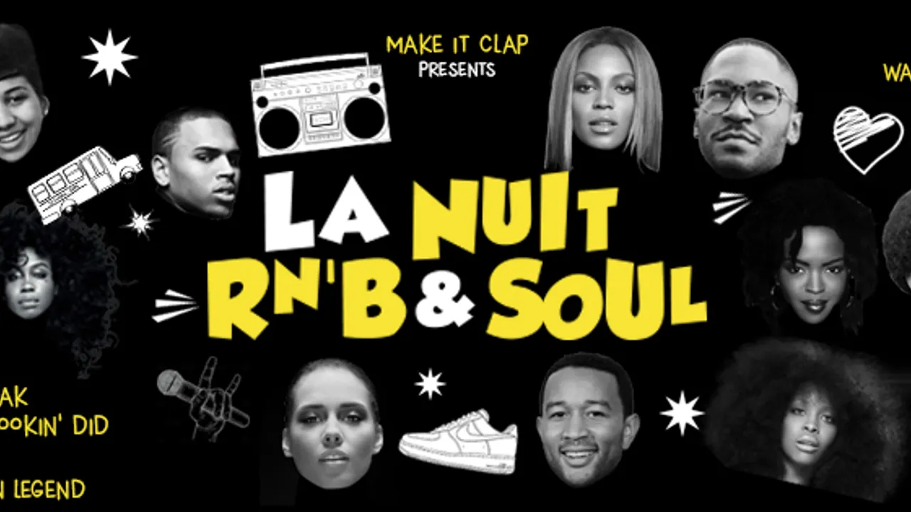 La nuit du RnB & Soul - 18h/6h au Wanderlust