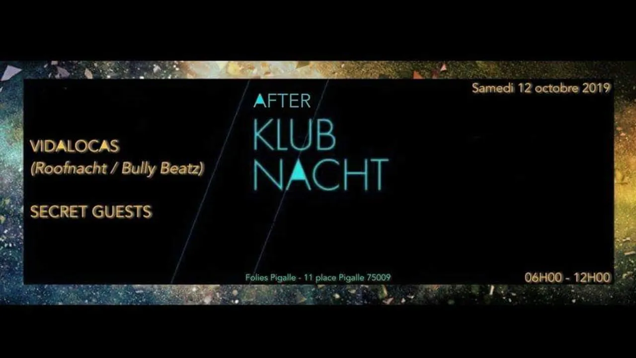 AFTER KlubNacht x Folies : Vidalocas & La Vibes (Djs Set)