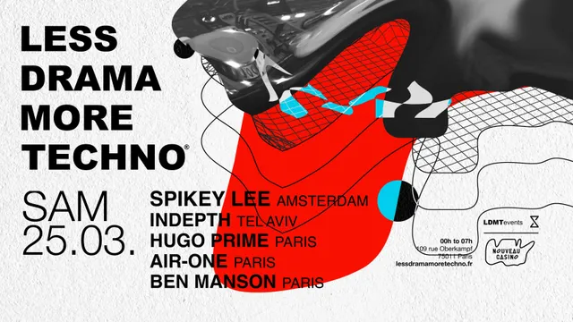LESS DRAMA MORE TECHNO #36
