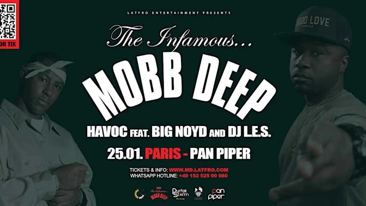 Mobb Deep (Havoc, Big Noyd, DJ.L.E.S.) Live in Paris