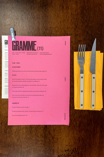 Gramme 11 Restaurant Paris