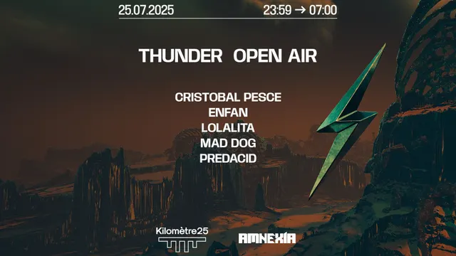 THUNDER : MAD DOG, CRISTOBAL PESCE, ENFAN, PREDACID