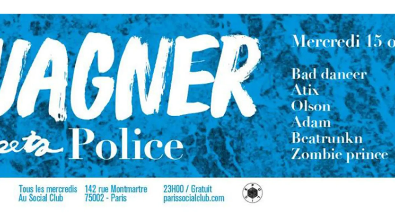 WAGNER x POLICE RECORDS - OLSON RELEASE PARTY