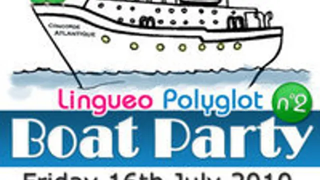 Lingueo Polyglot Boat Party- 2e édition
