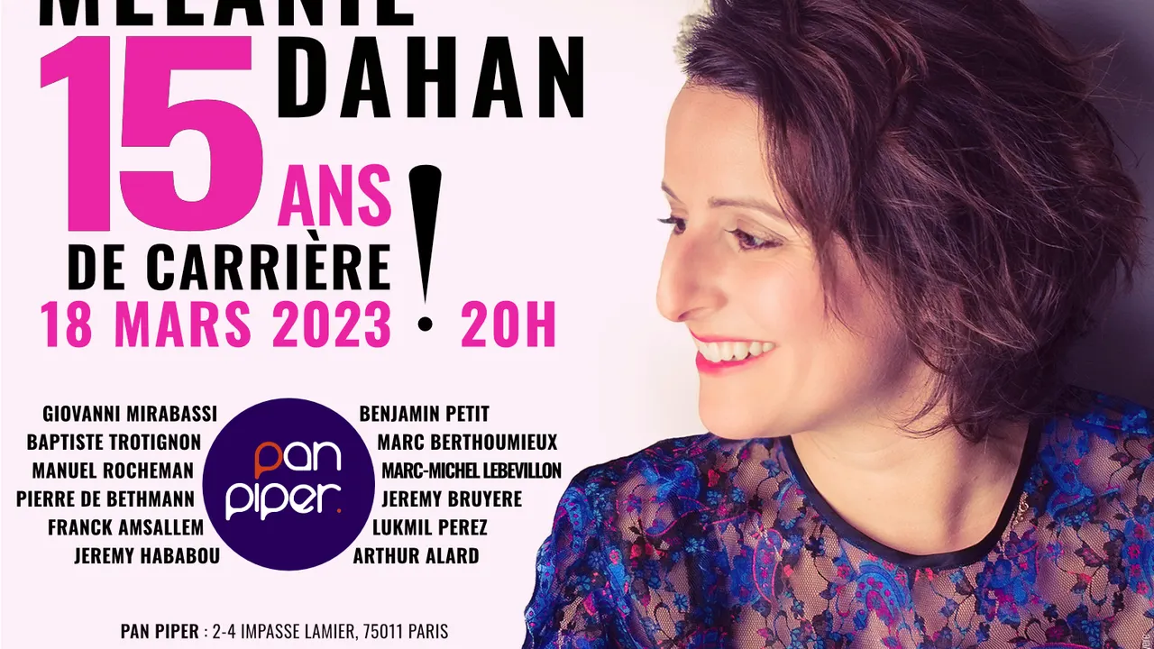 Mélanie Dahan fête ses 15 ans de carrière !