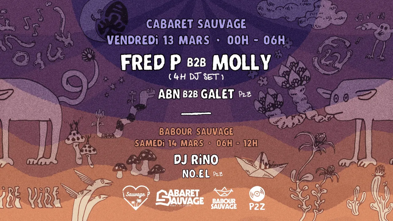 ¡P2z Sauvage 06h-12h W/ Dj Rino?