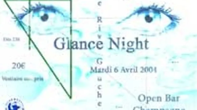 Glance Night Open Bar Champagne
