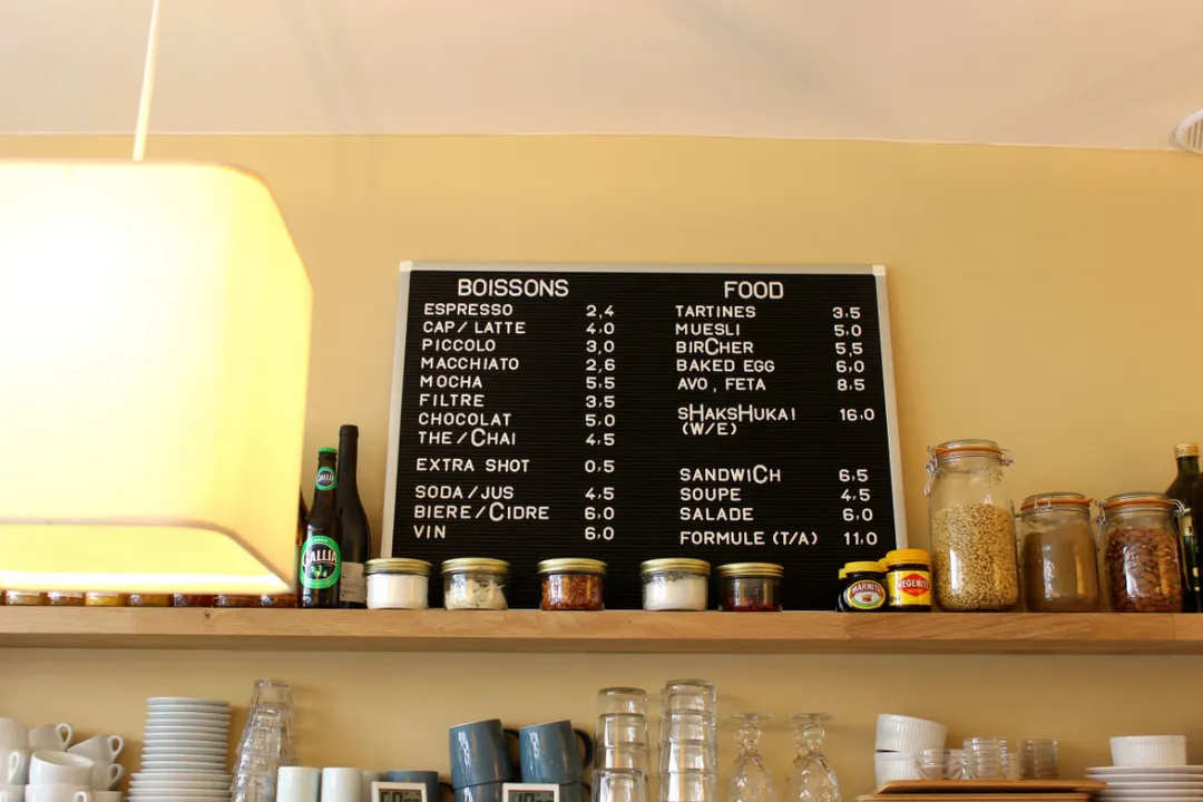 Café Oberkampf Restaurant Paris