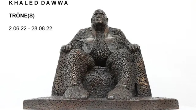 L'exposition Trône(s) de Khaled Dawwa