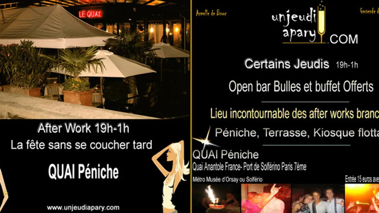 After Work @ Peniche Le Quai Terrasse