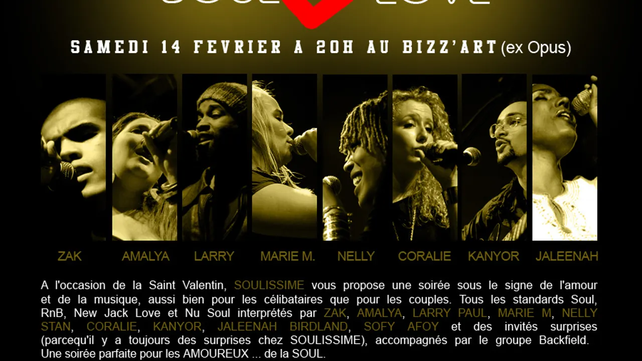 SOULISSIME présente Soul In Love