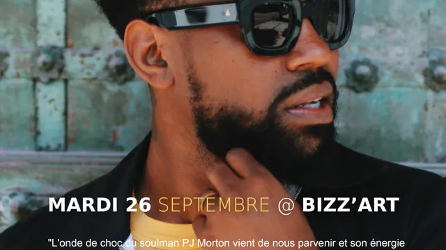 PJ MORTON en concert exclusif au Bizz'art