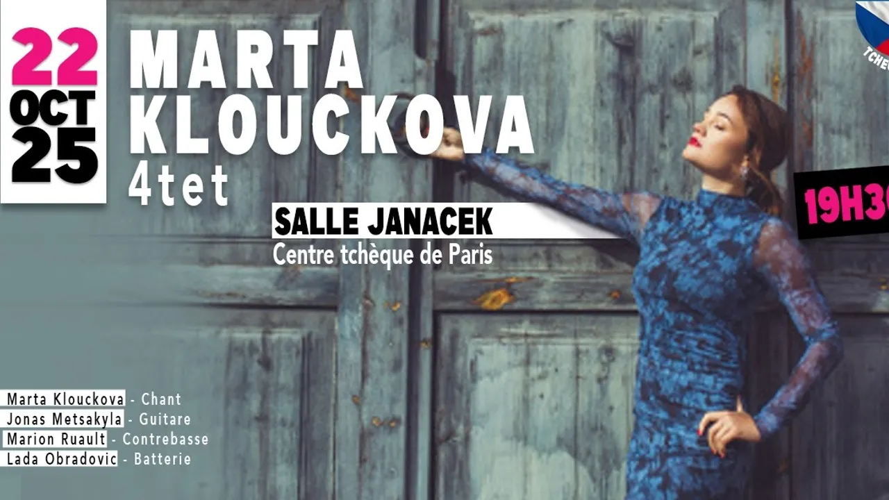 Marta Klouckova 4tet  en concert + Jam session / Festival Jazz vocal Voicingers