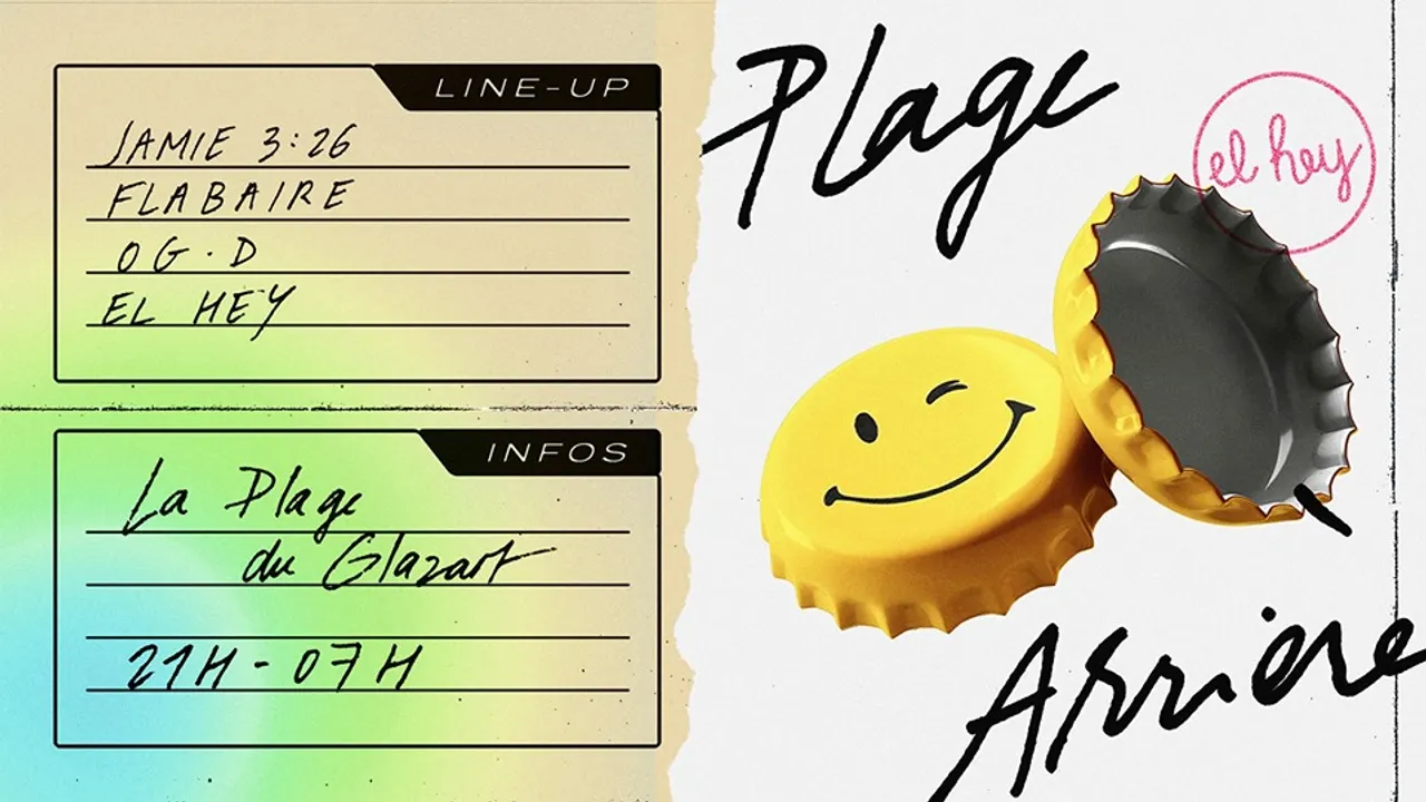 El Hey - Plage Arrière [Open Air] w/Jamie 3:26, Flabaire & OG.D