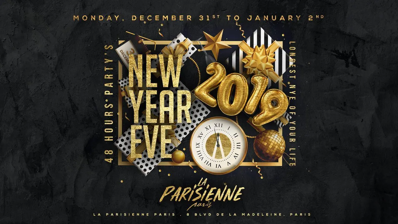 La Parisienne X NYE 2019