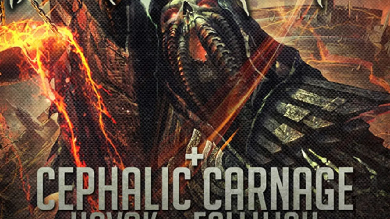 Suffocation + Cephalic Carnage + Havok + Fallujah